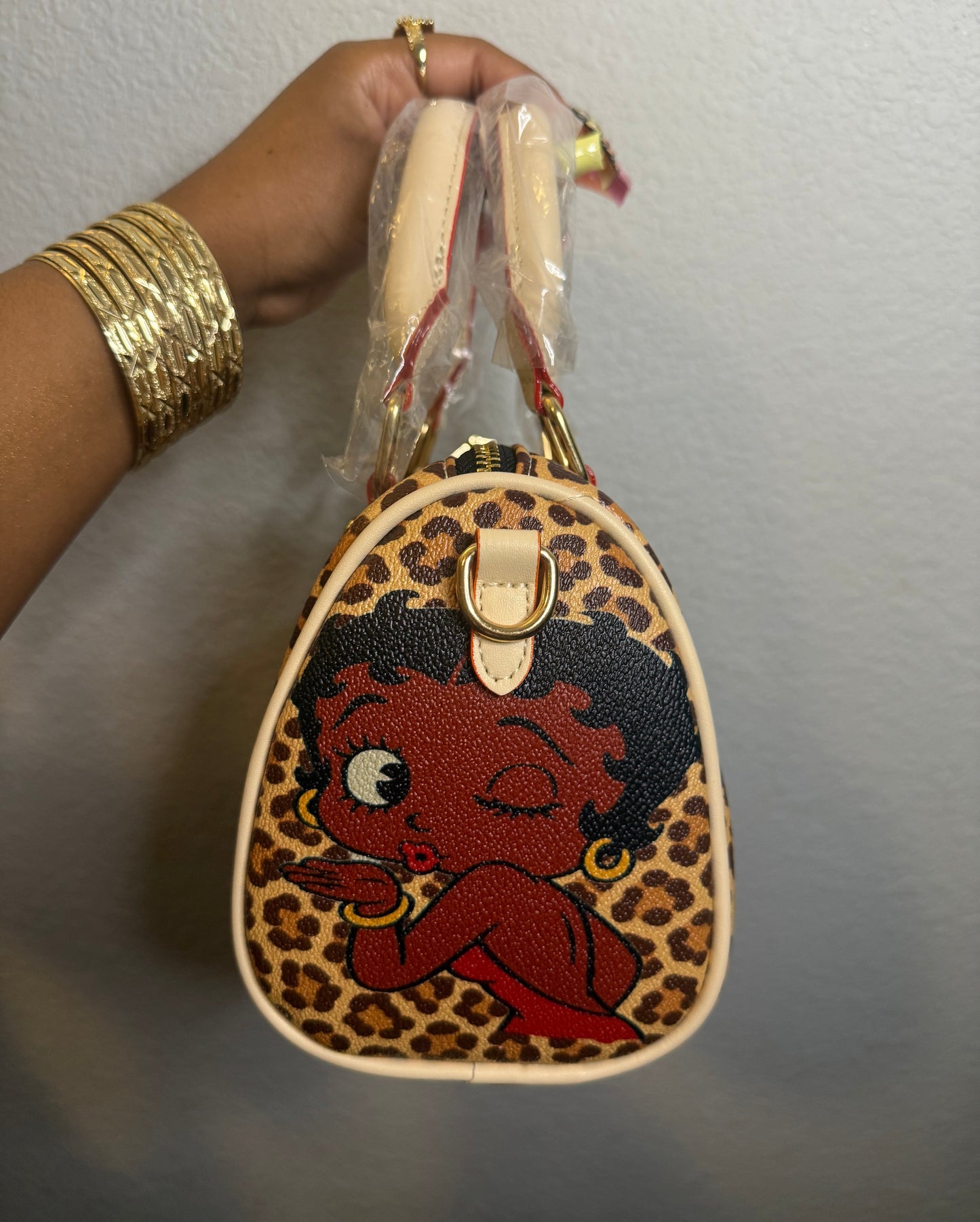 BB Leopard Custom Purse (READY TO SHIP)
