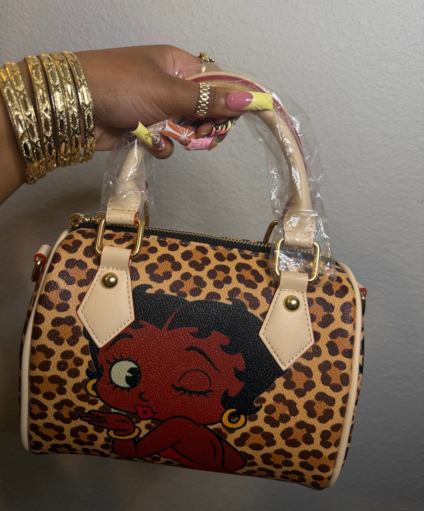 BB Leopard Custom Purse (READY TO SHIP)