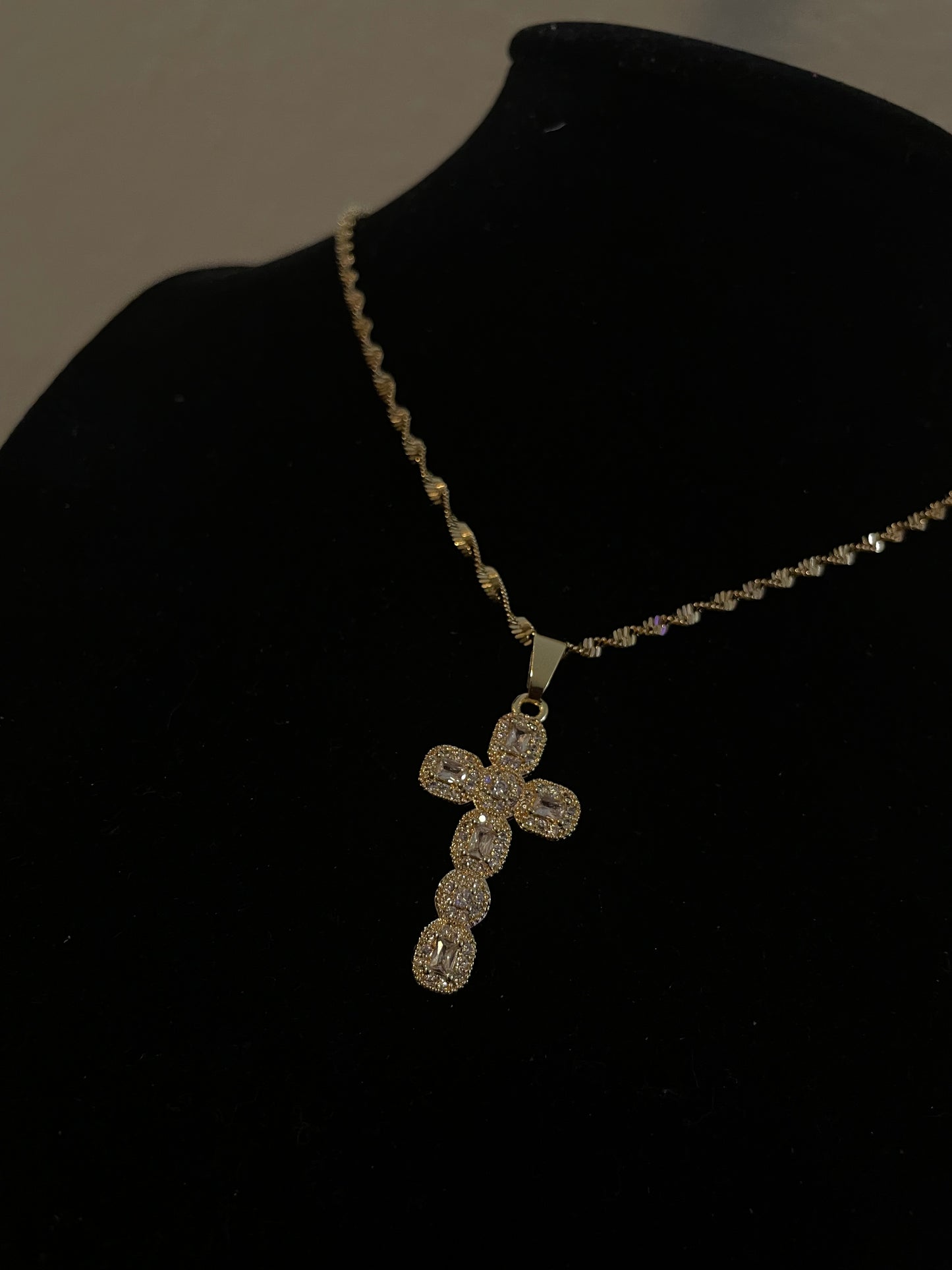 Diamond Cross Necklace