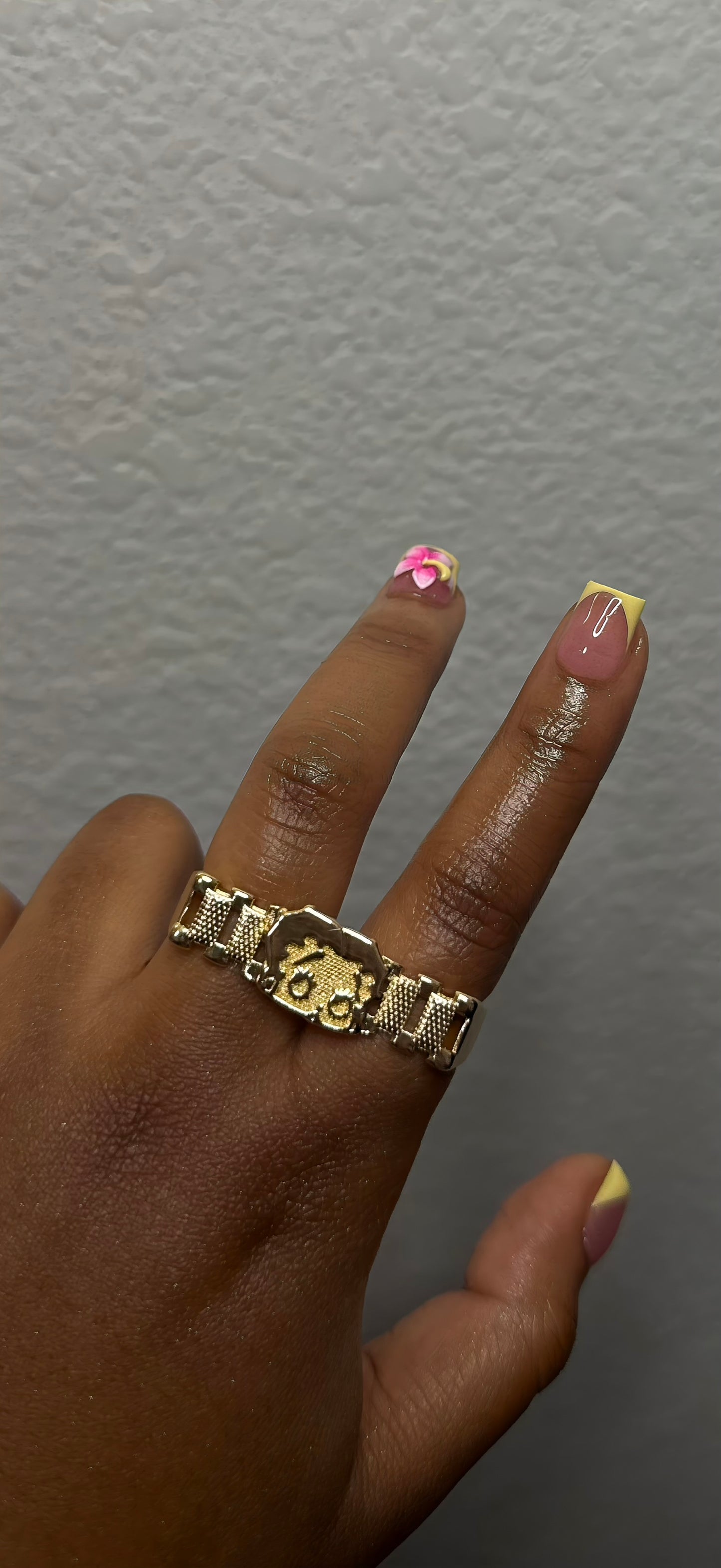 BB Double Finger Ring