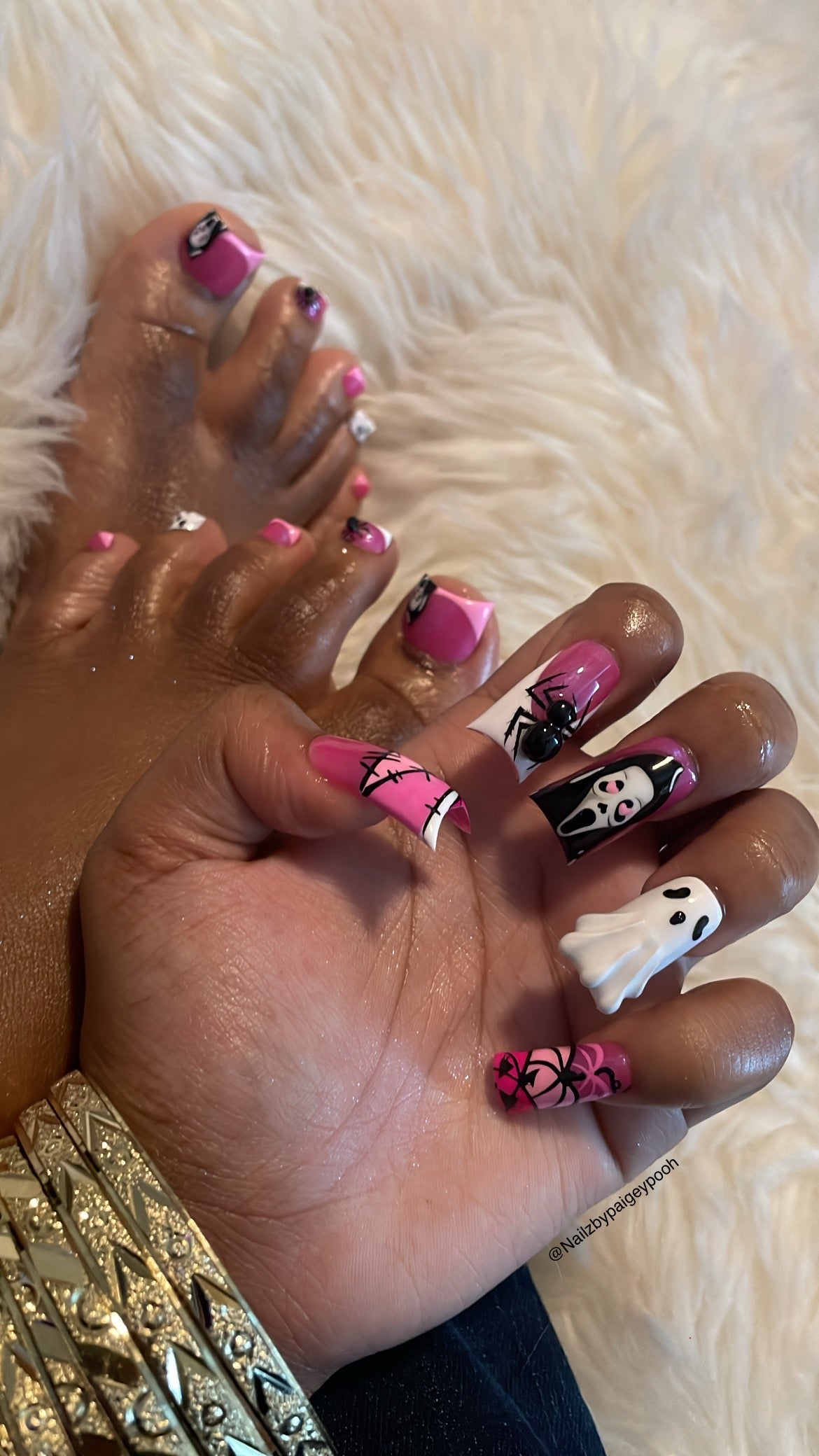 Pink Widow🕷️💖 (toes sold separate)