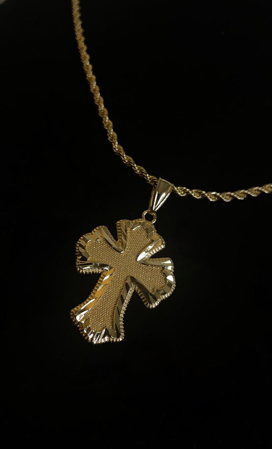 Golden Cross Necklace ￼