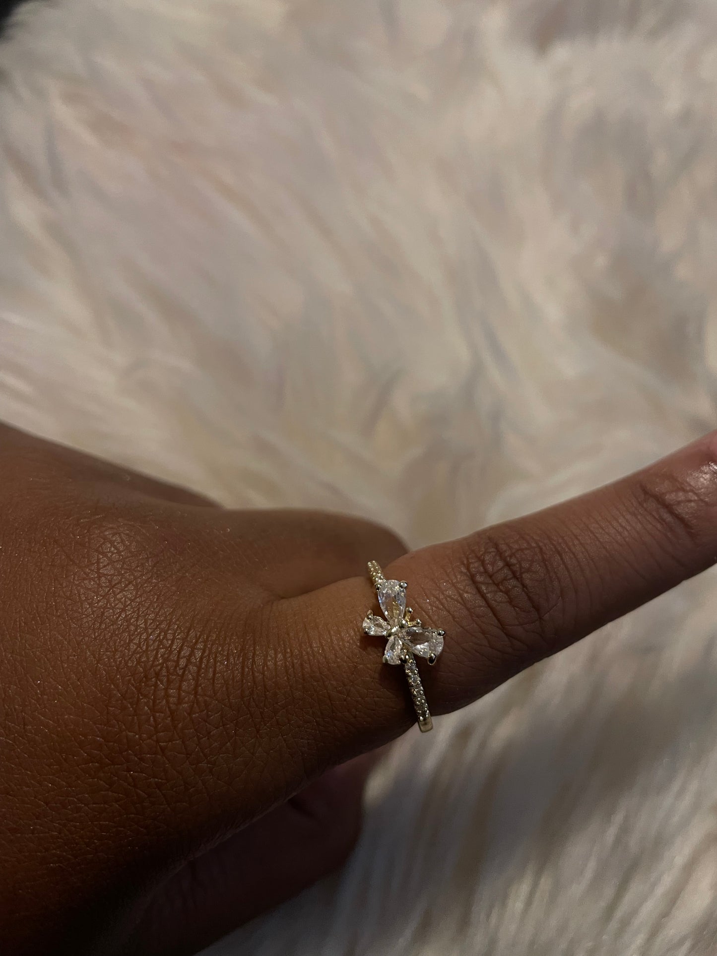 Small butterfly Ring