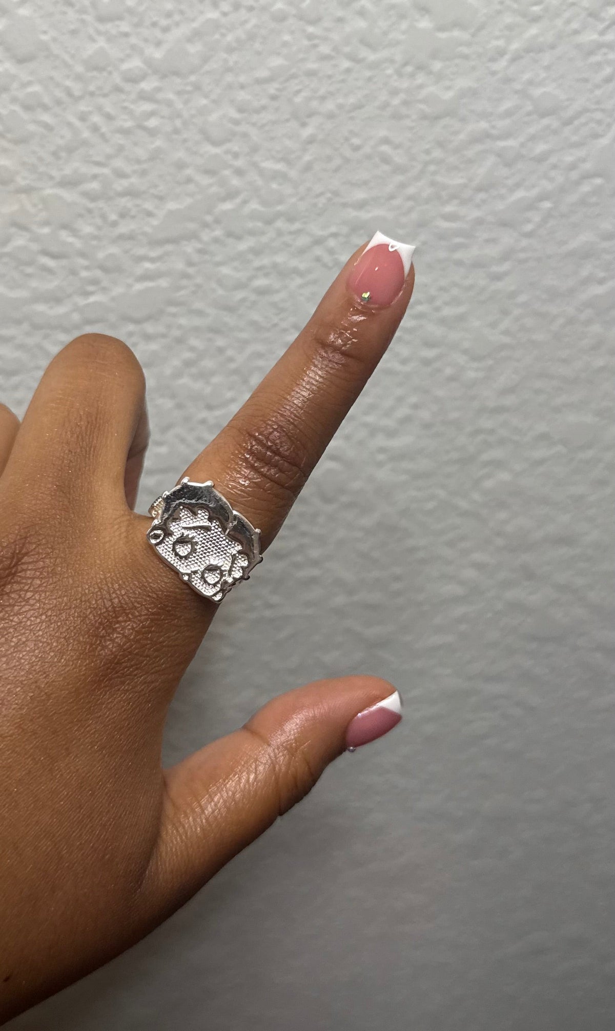 Silver BB Ring