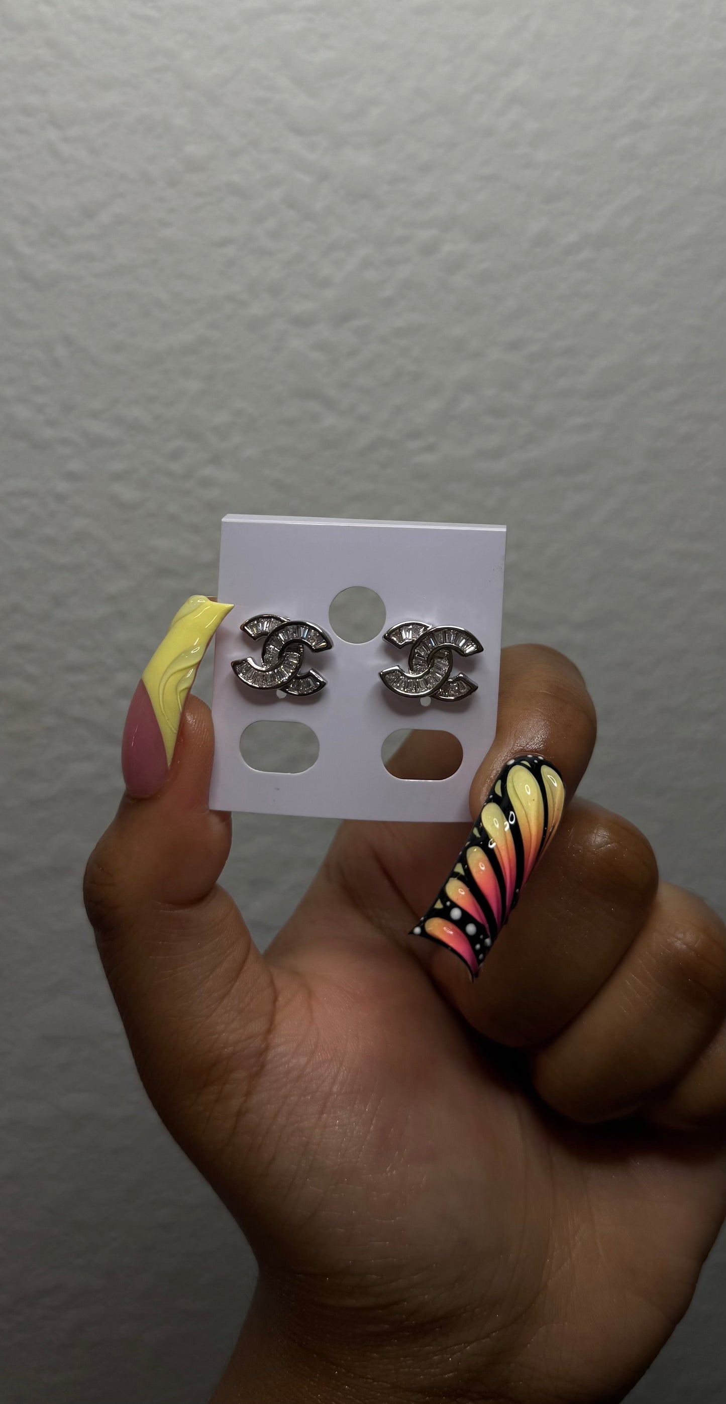 Baguette CC Earrings