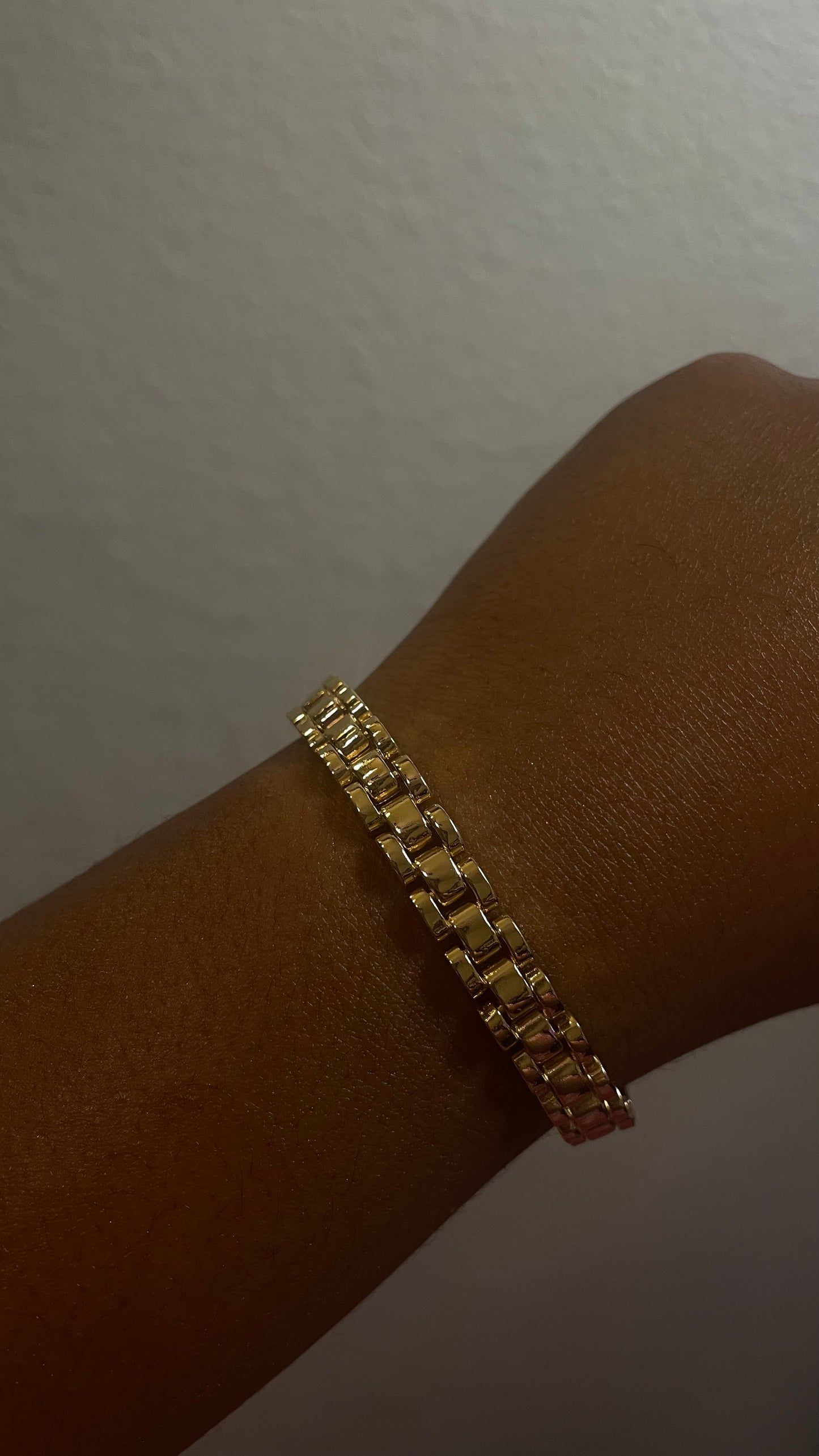 Golden Link Bracelet