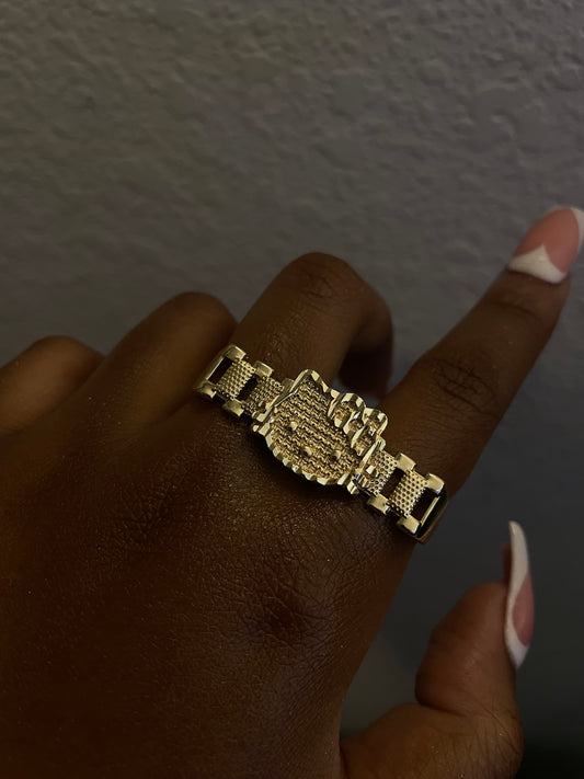 HK Double Finger Ring