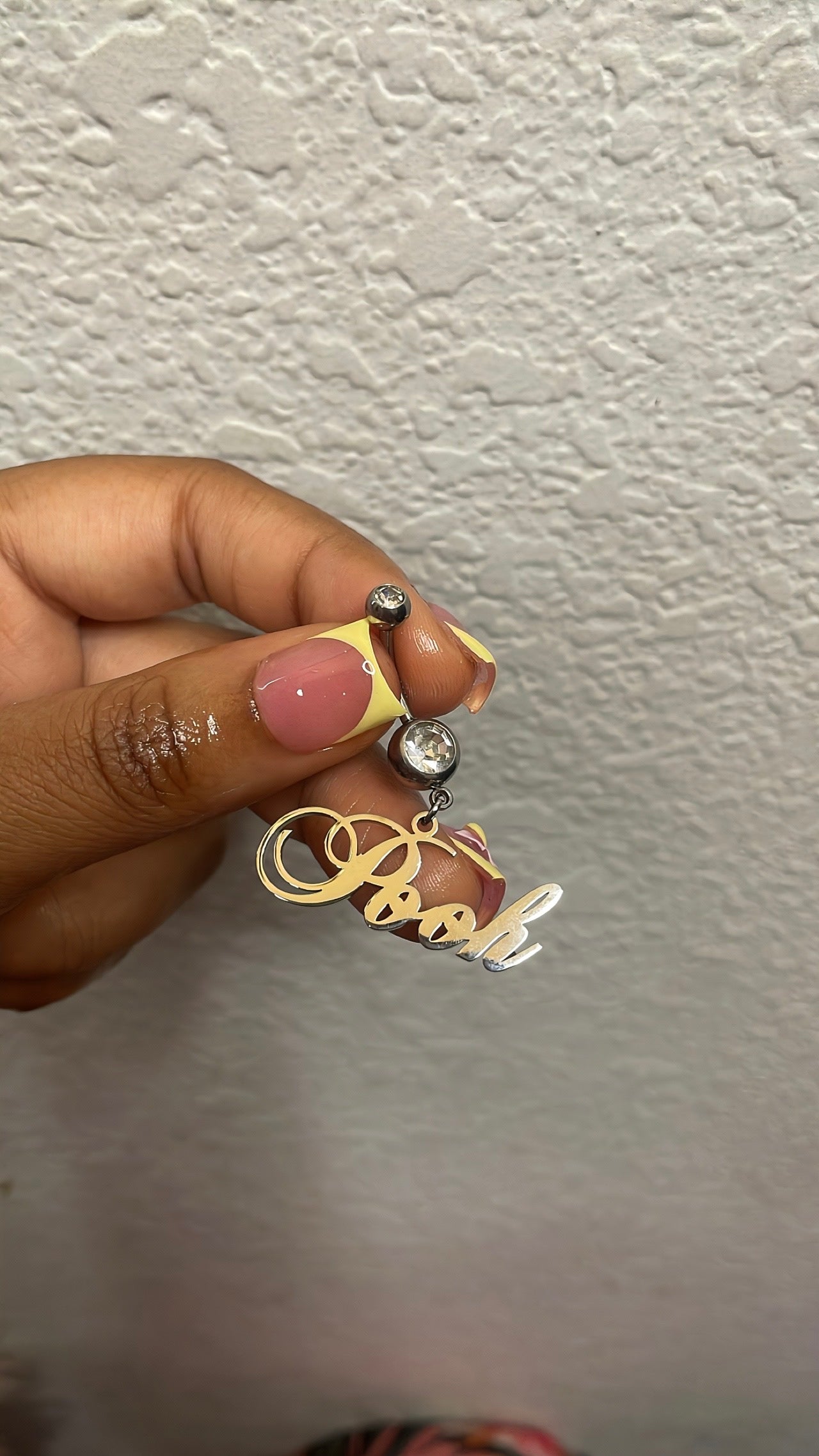Custom Name Belly Ring (PRE ORDER)