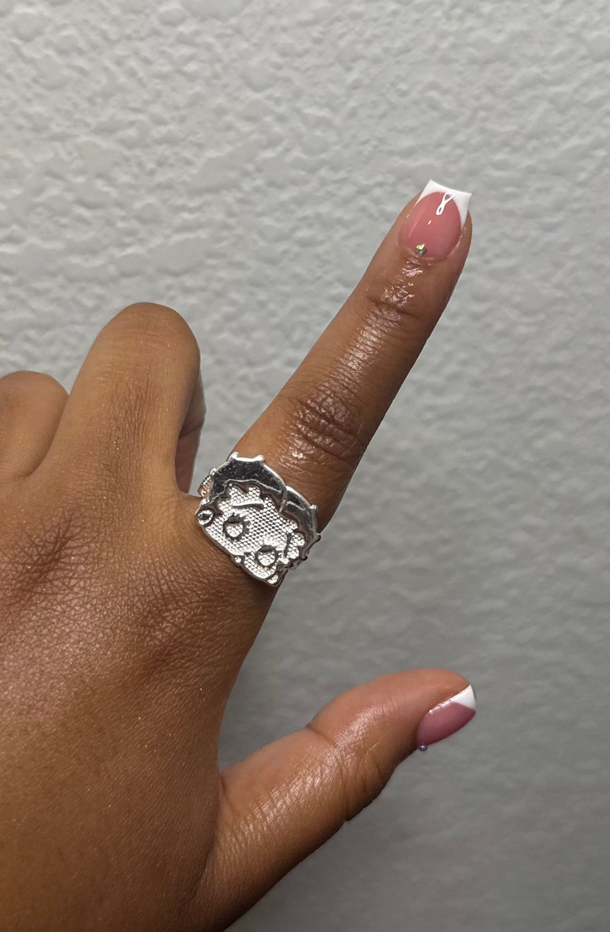 Silver BB Ring