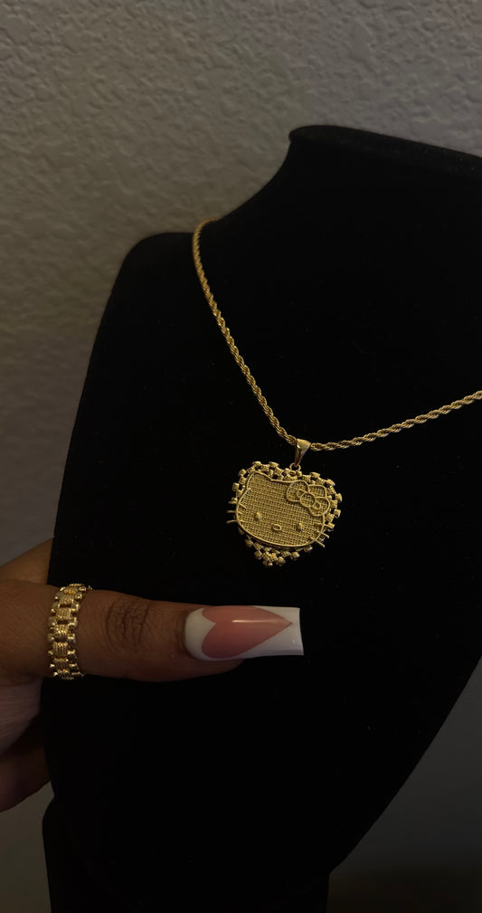 HK Heart Necklace
