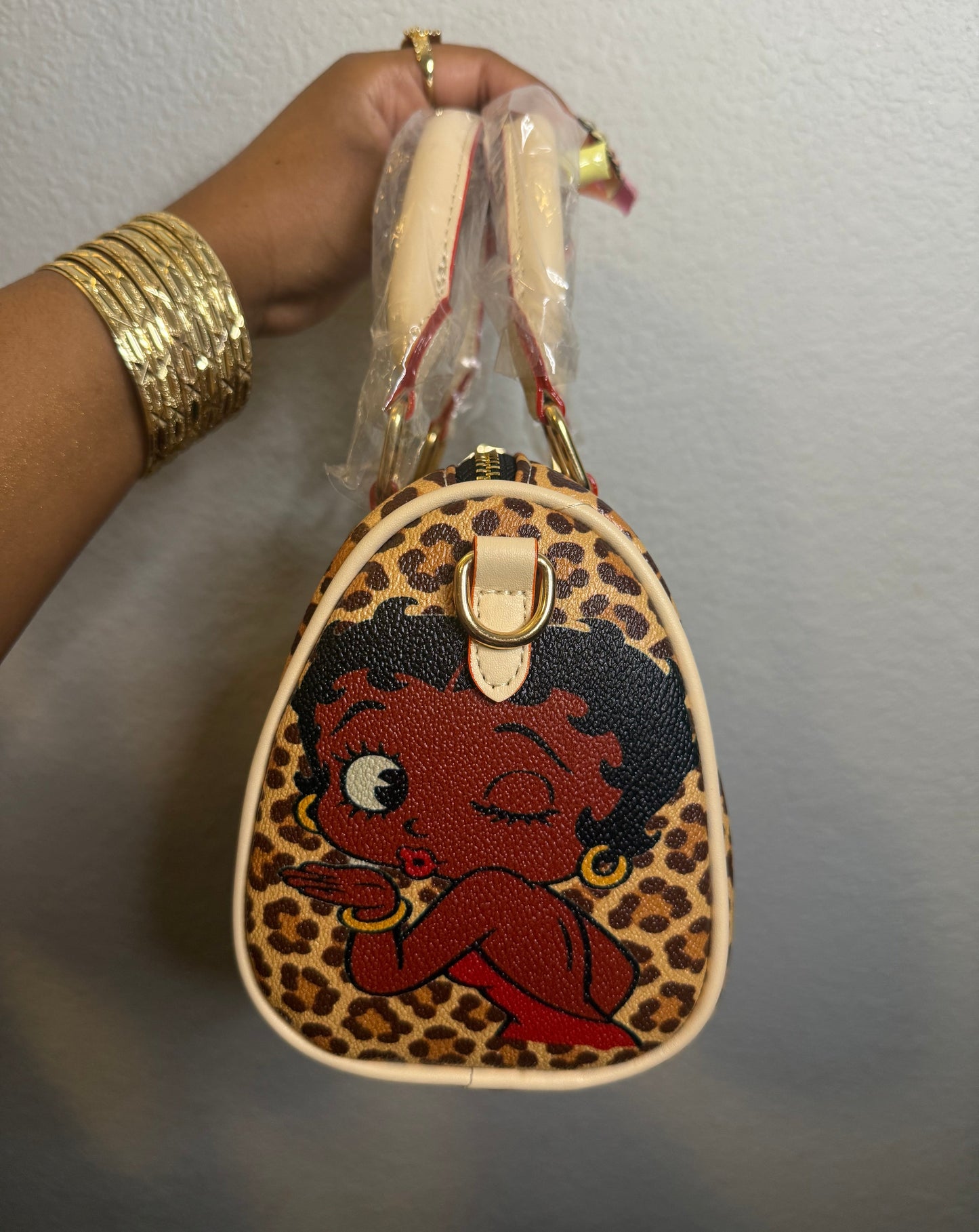 BB Leopard Custom Purse (READY TO SHIP)