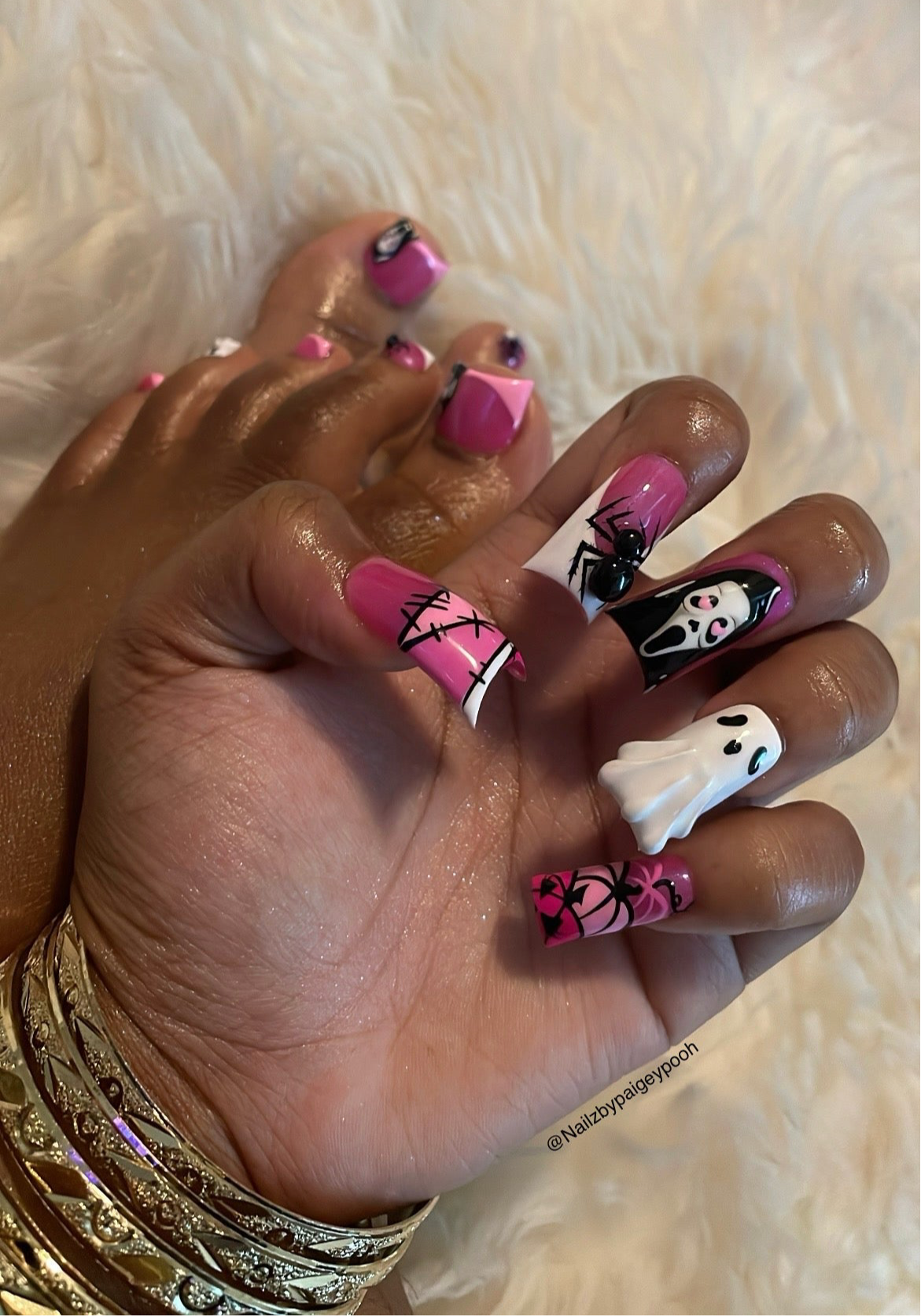 Pink Widow🕷️💖 (toes sold separate)