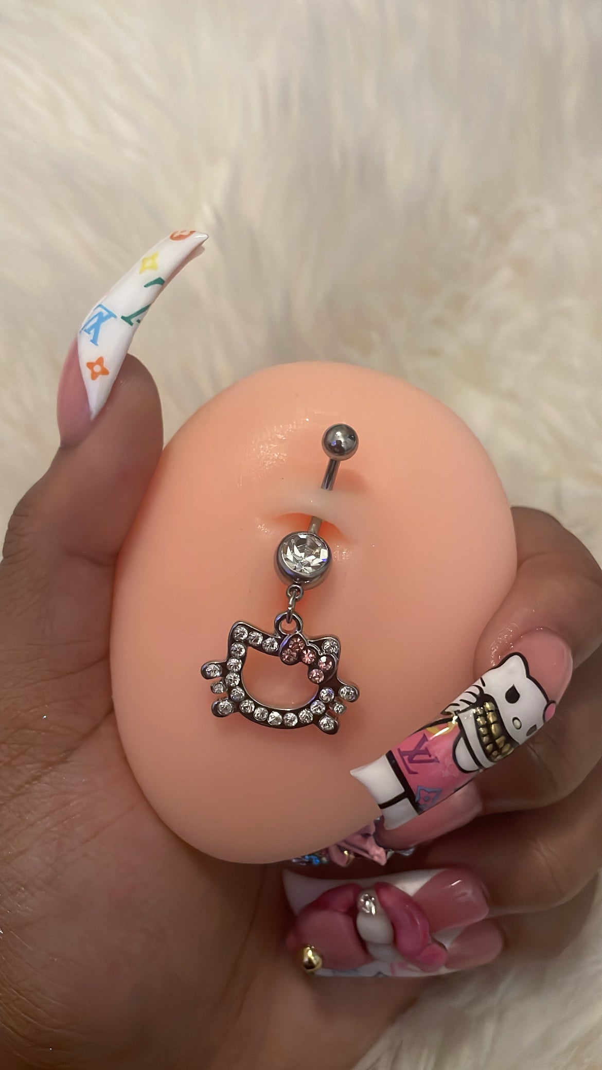 HK Bling Belly Ring