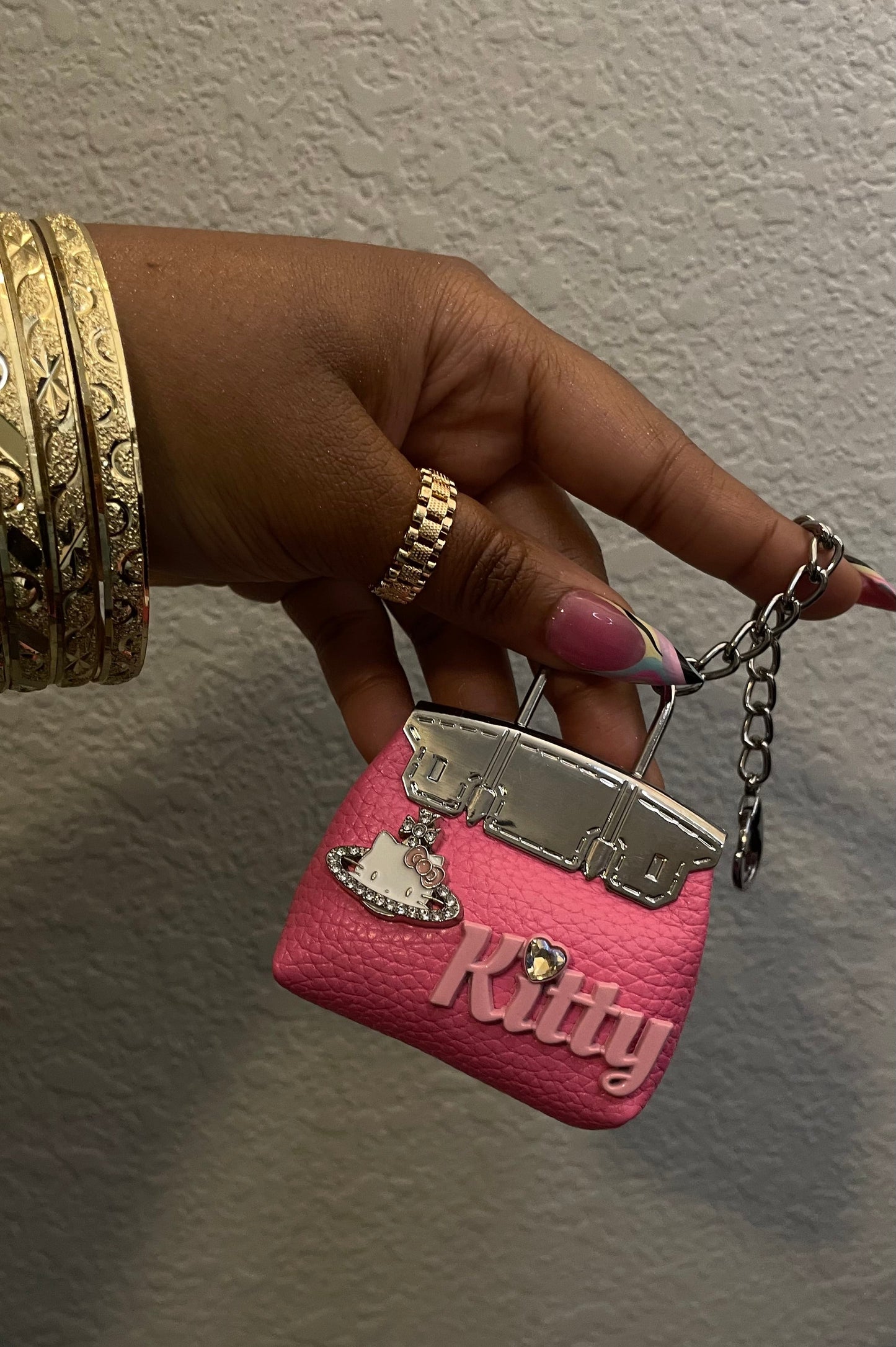 Pink Kitty Purse Accessory