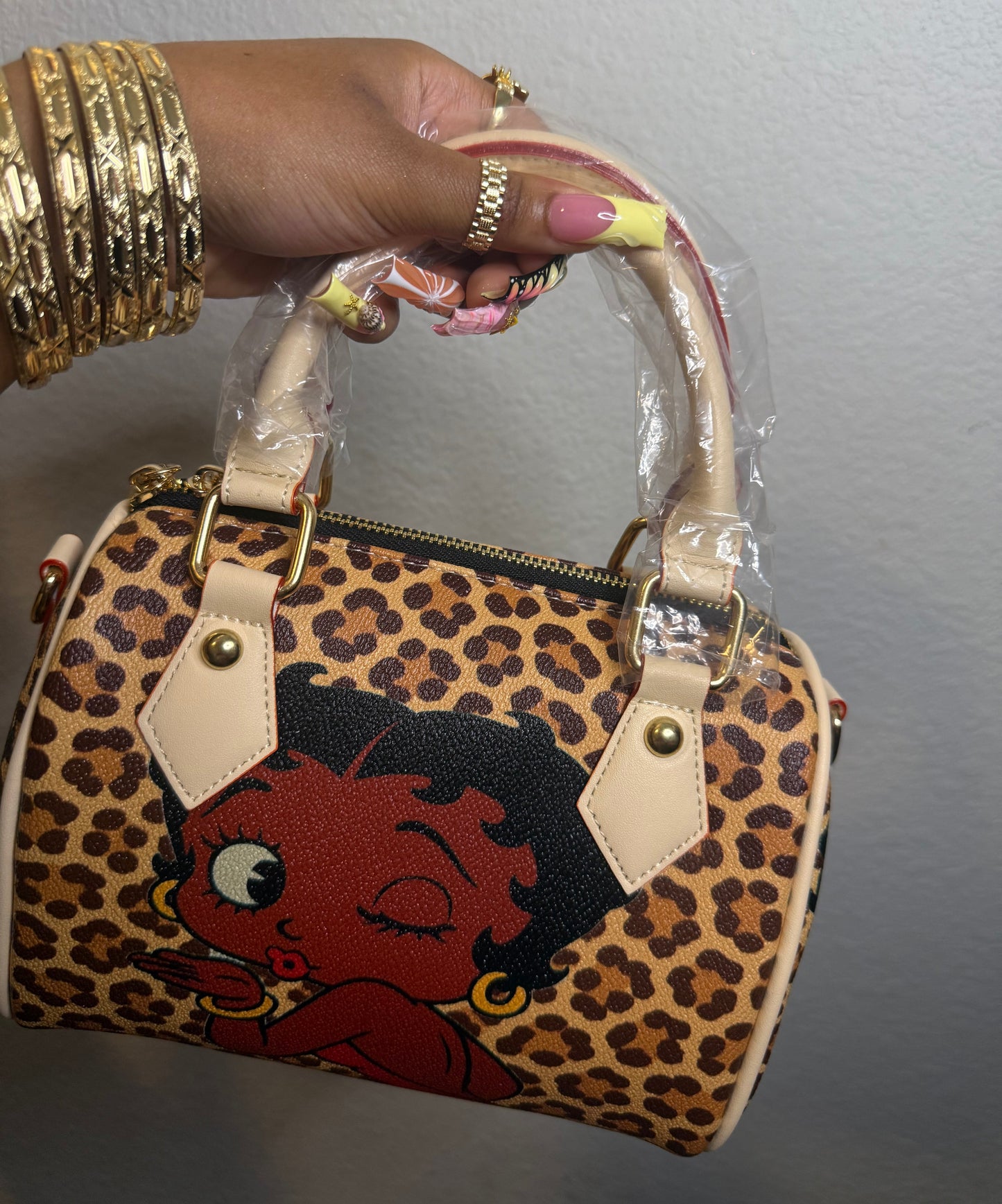 BB Leopard Custom Purse (READY TO SHIP)
