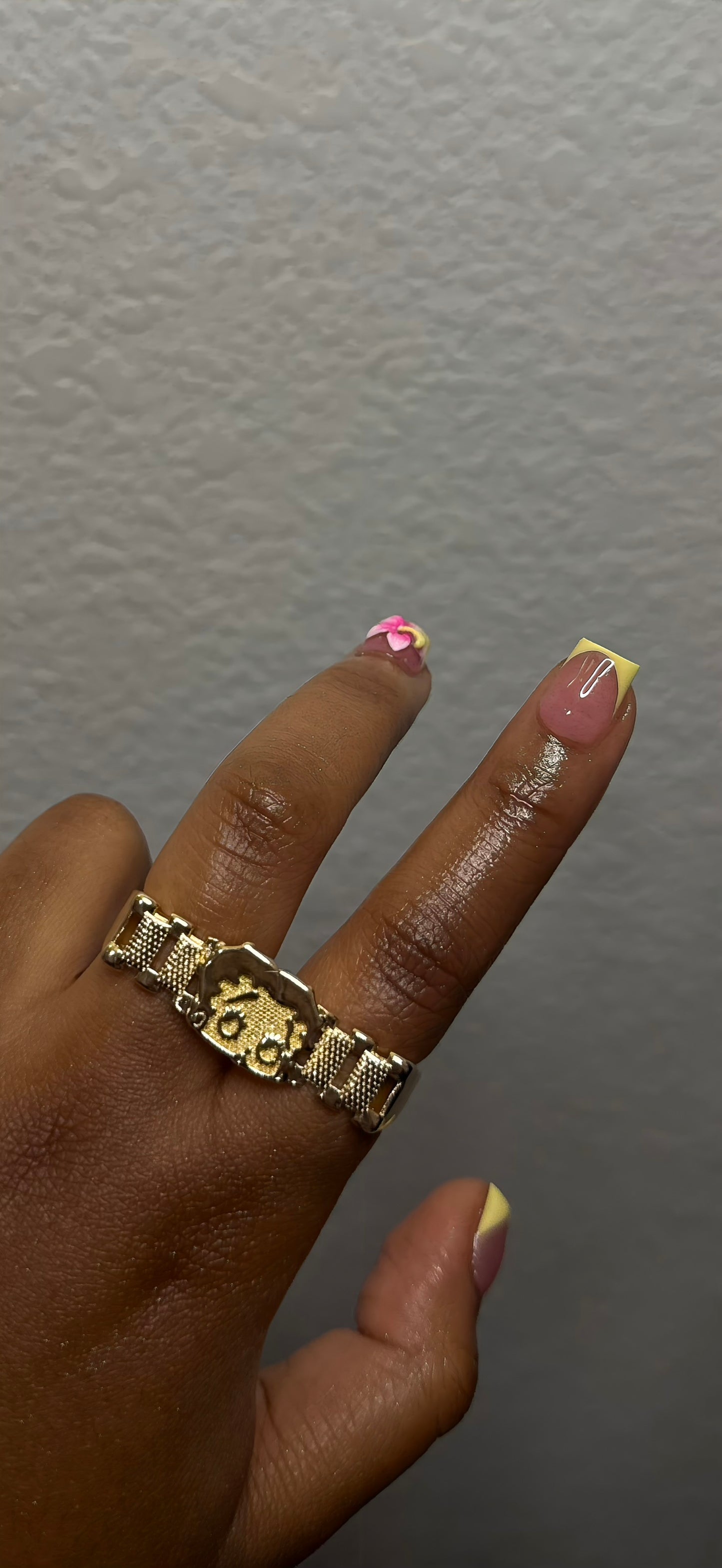 BB Double Finger Ring
