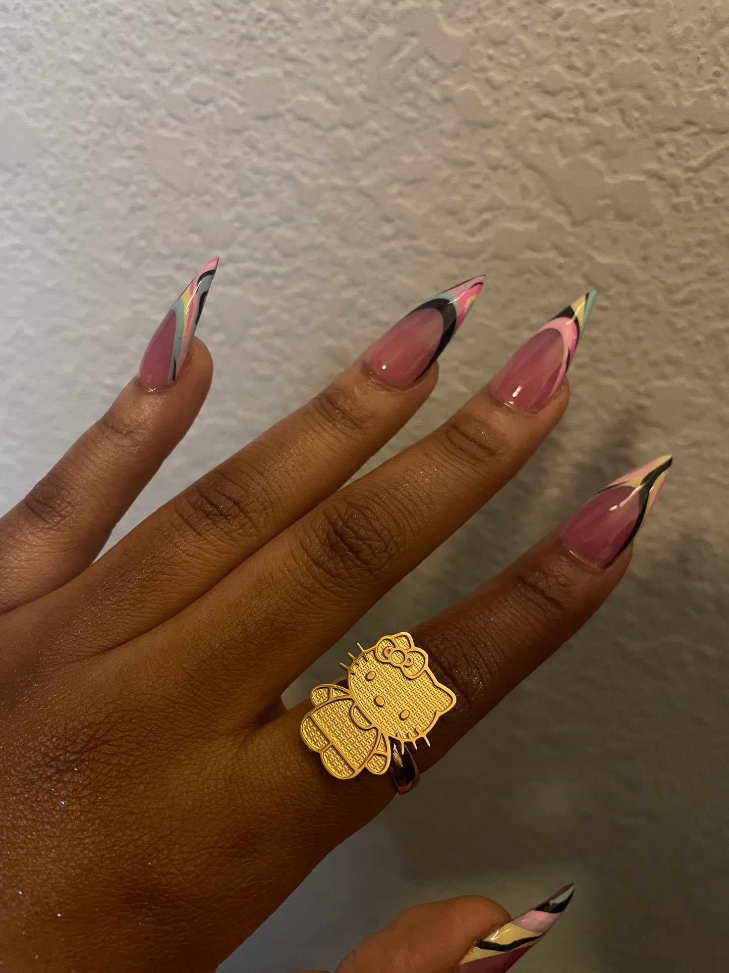 Golden HK Ring