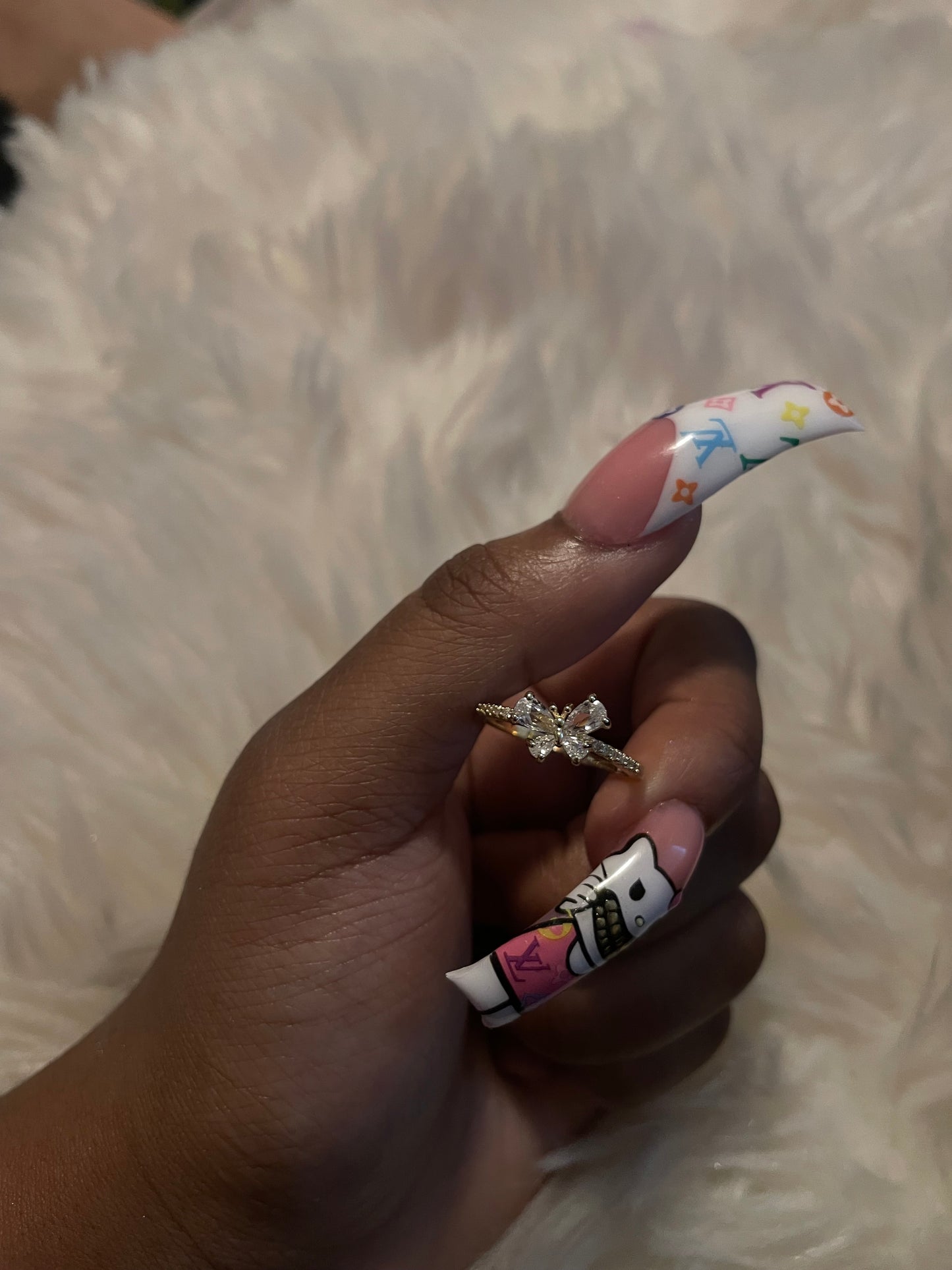Small butterfly Ring