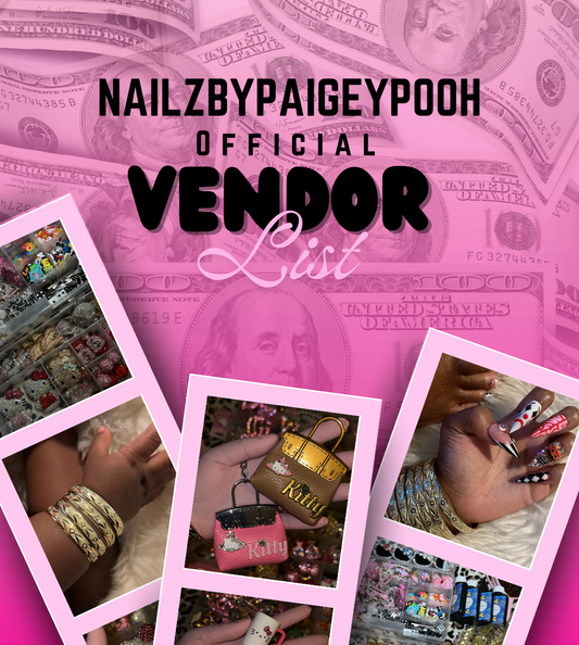 VENDOR LIST for charms & Bengals✨