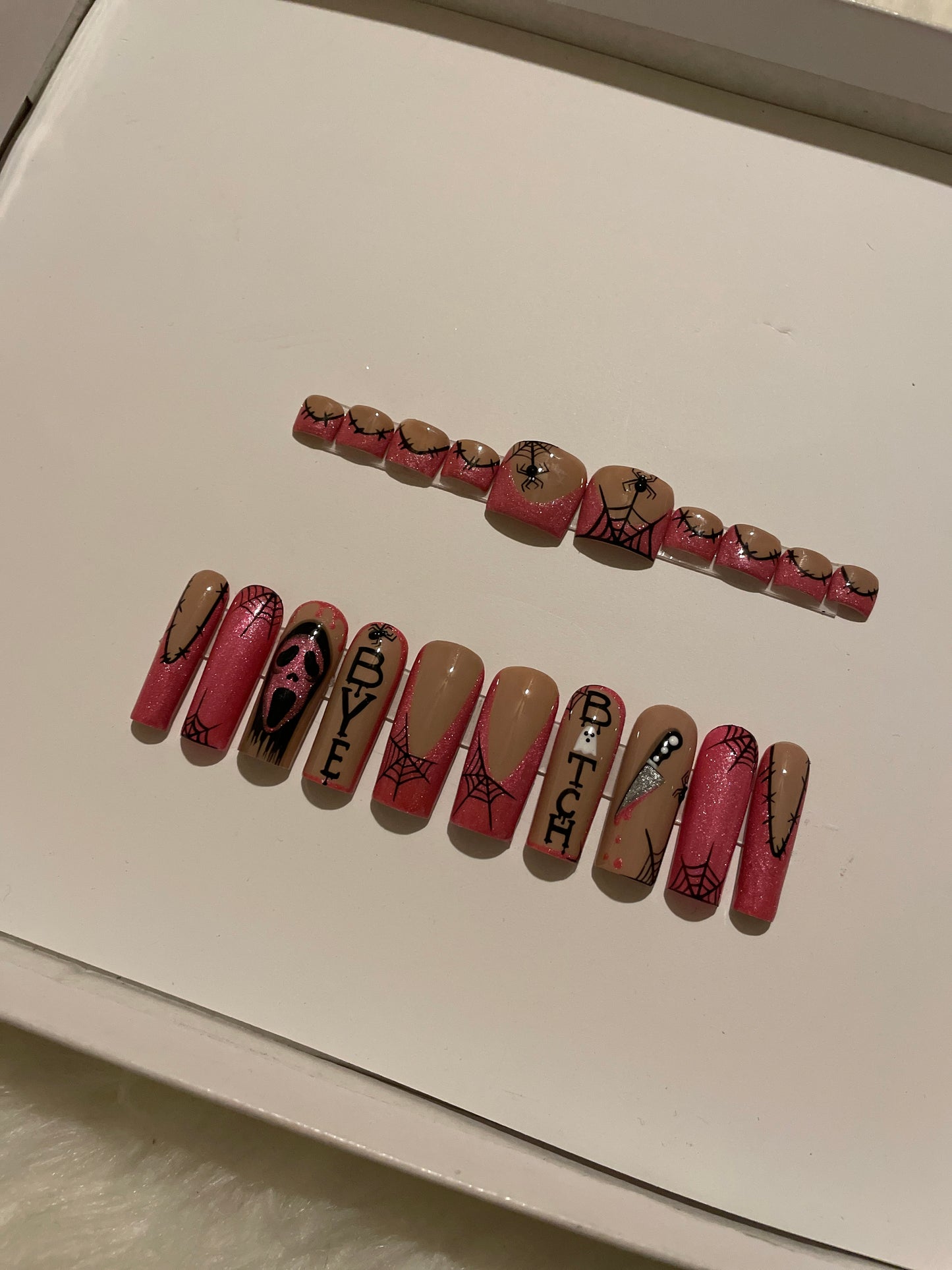 pink nightmares (toes not included)
