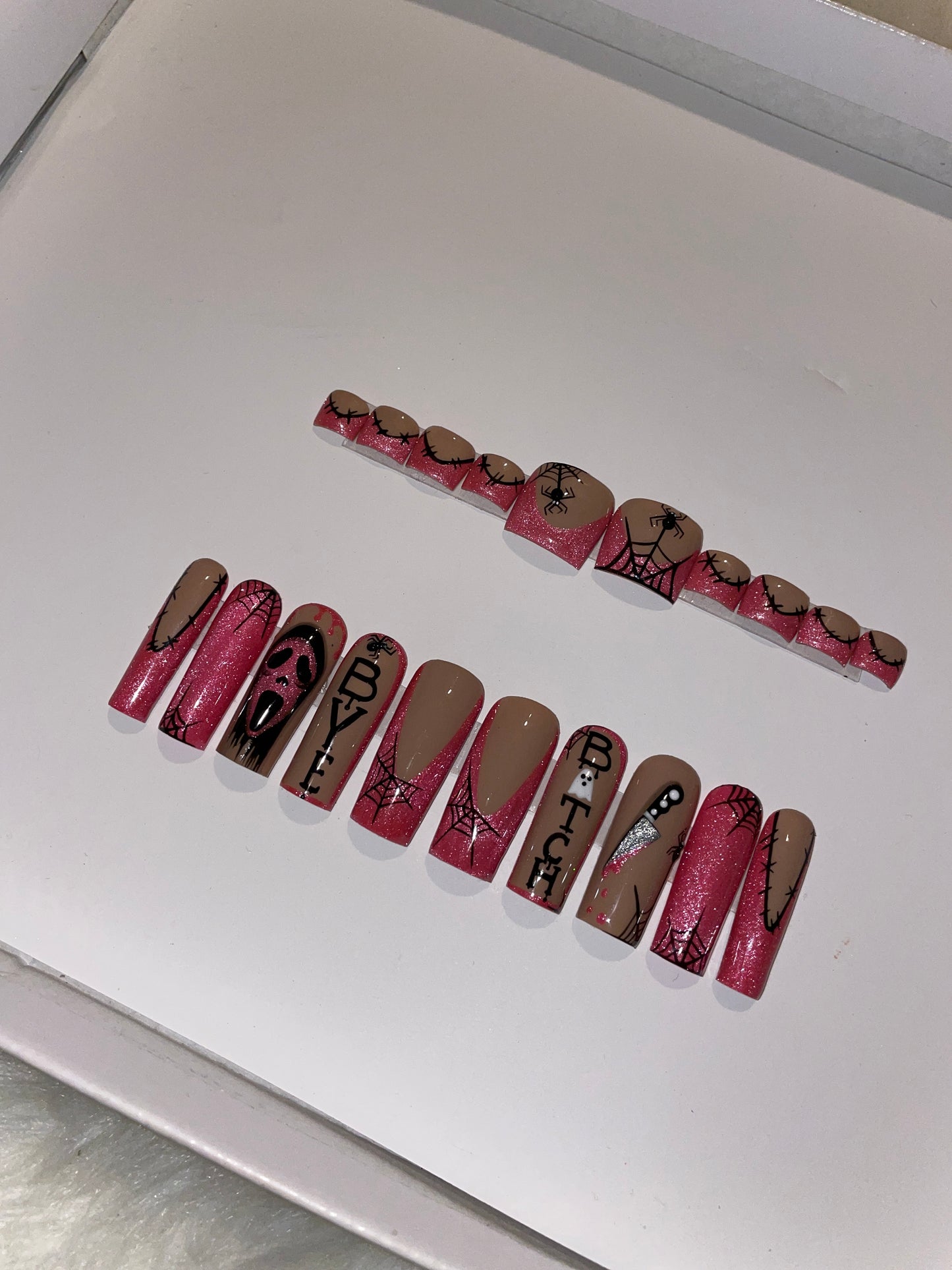 pink nightmares (toes not included)